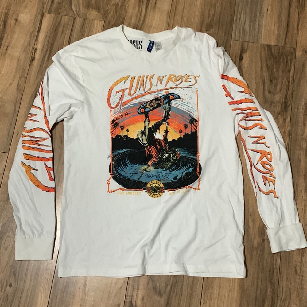 Guns and roses long sleeve T-shirt